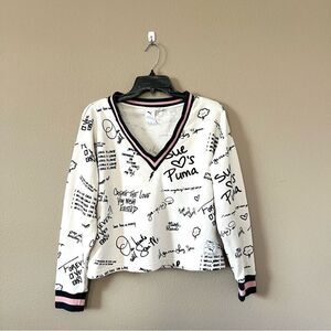 Sue Tsai x Puma Vintage Varsity Style Sweater